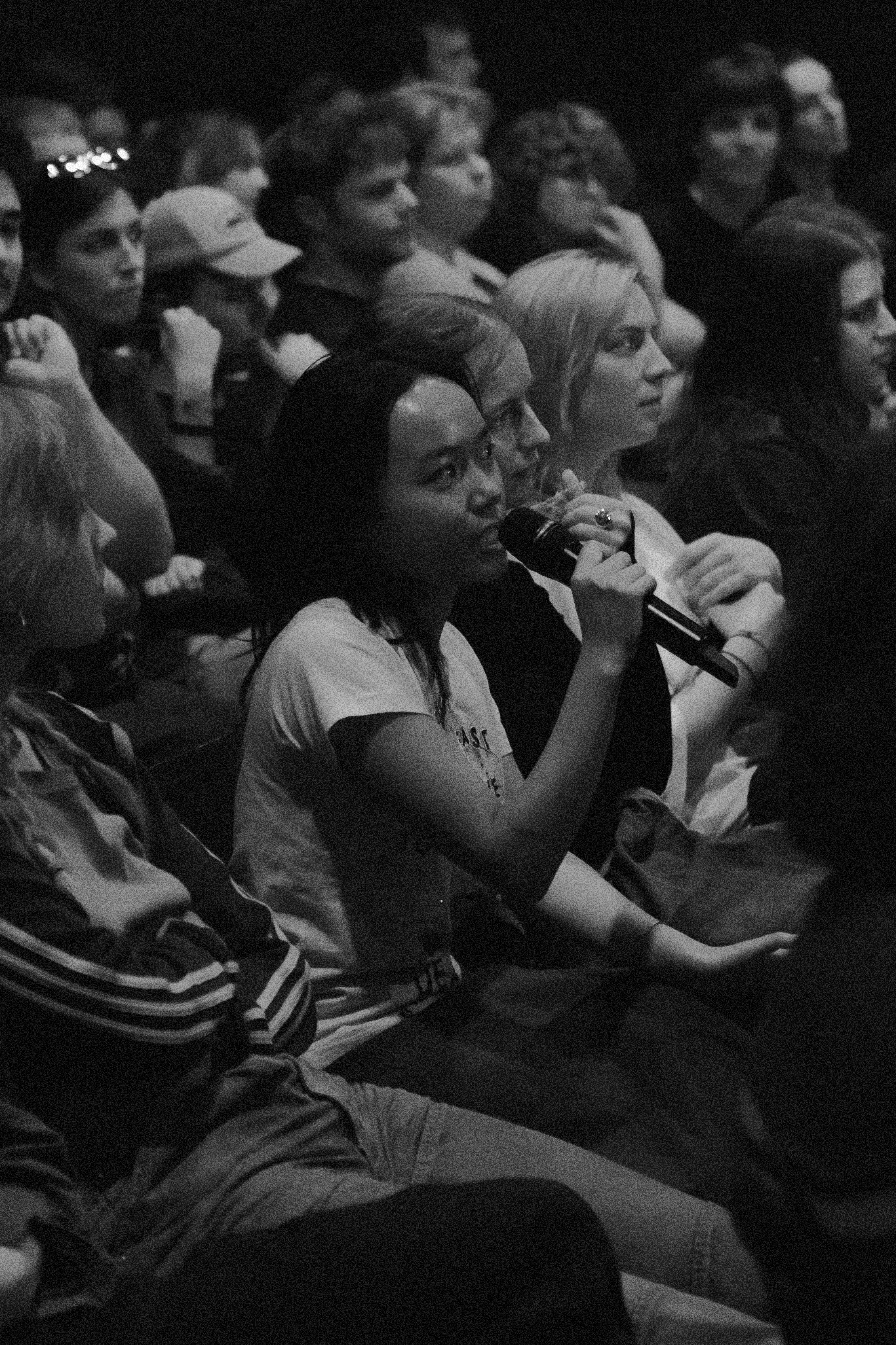 Speaker during a workshop